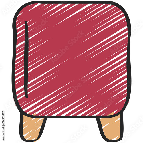 Square Stool Icon