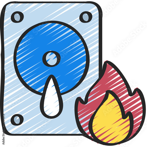 Hot Storage Icon
