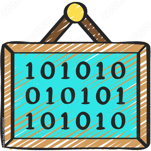 Art Binary Code Icon