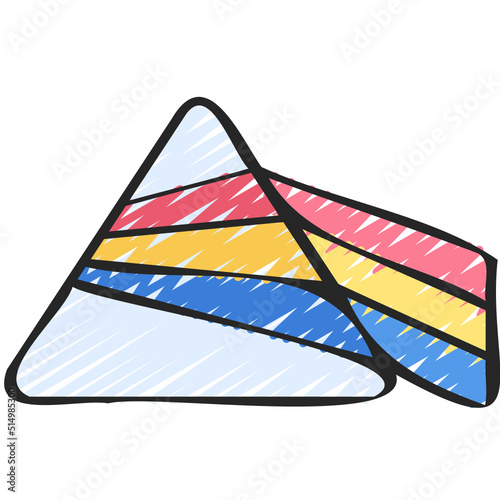 Pyramid Light Icon