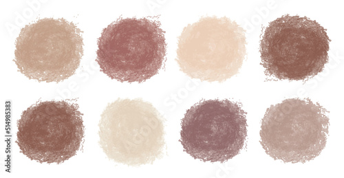 Instagram lifestyle highlight icon set. Hand drawn neutral story covers for social media