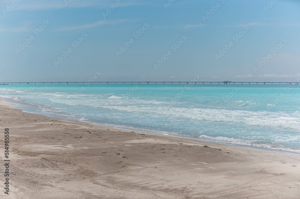 Beautiful tropical beach in Italy, spiaggie bianche in Tuscany Italy. Beautiful tropical beach in Italy, spiaggie bianche in Tuscany Italy.