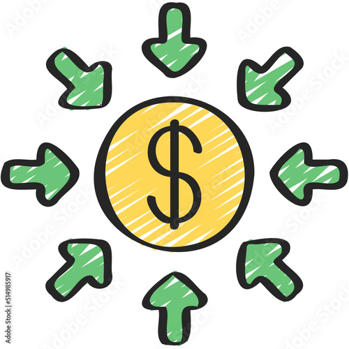 Crowd Funding Icon