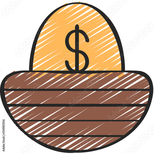Financial Nest Egg Icon