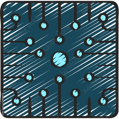 Technology Wires Icon