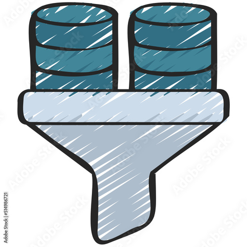 Data Filtering Icon