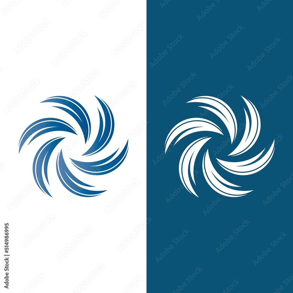 vortex vector illustration icon