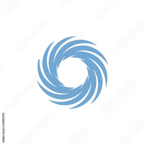 vortex vector illustration icon