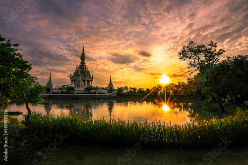 Wat Thung Setthi is one of the most beautiful sculptures in Thailand, Tambon Phra Lap, Amphoe Mueang Khon Kaen, Changwat Khon Kaen, Thailand.