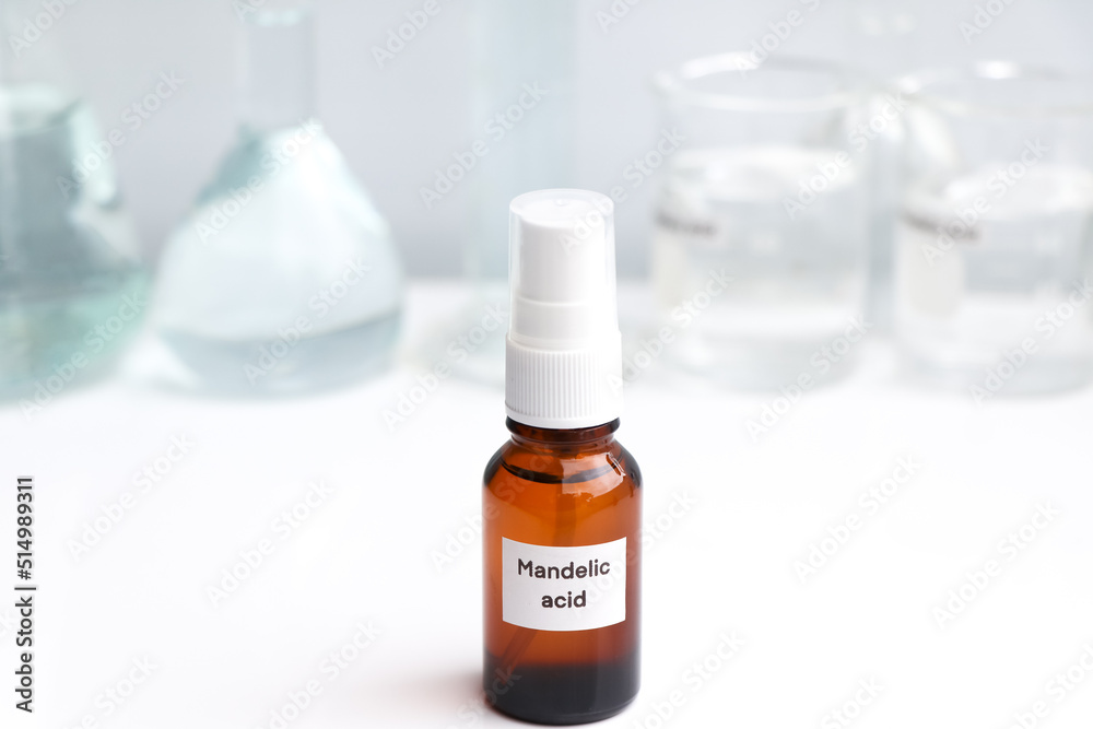 mandelic acid is a chemical ingredient in beauty product mandelic acid is a chemical ingredient in beauty product