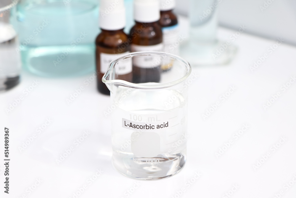 l-ascorbic acid is a chemical ingredient in beauty product l-ascorbic acid is a chemical ingredient in beauty product