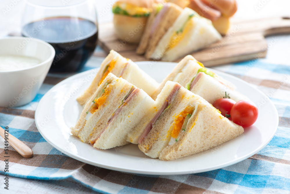 サンドイッチ　朝食・ランチイメージ
