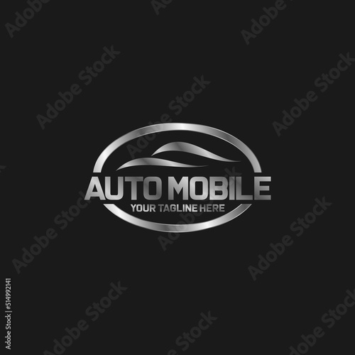 Abstract retro furniture logo template design