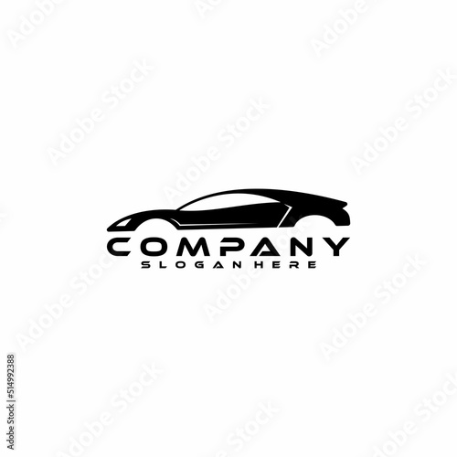 sport car logo template, Perfect logo for business related to automotive industry