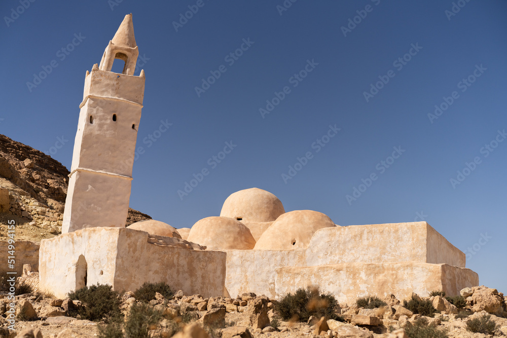 the mosque of the seven sleepers - Chenini- Tataouine Governorat - Tunisia 