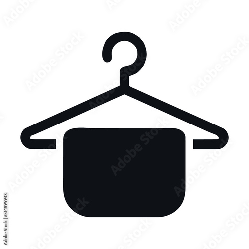 Clothes, clothing, hanger icon