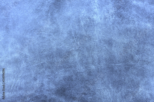 Beautiful blue background with leather texture with blue veins of blue leather as sample of blue background from natural leather or sample of backgroundtexture of leather for natural background