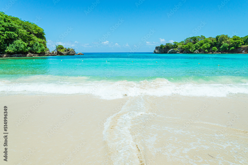 Boston Beach, Jamaica, a beach close to Port Antonio, in the north-east part of the island