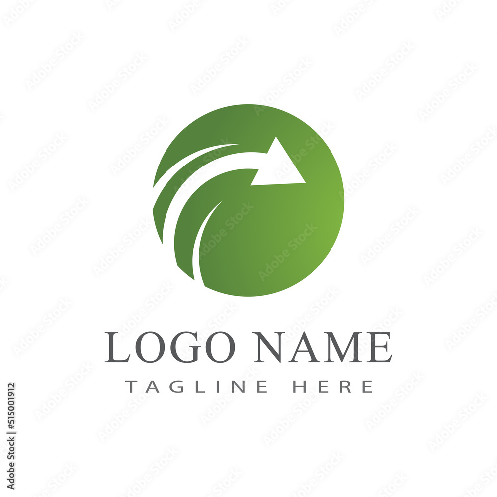 Arrow vector illustration icon Logo Template design Arrow vector illustration icon Logo Template design