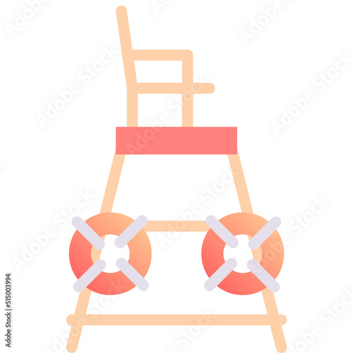 lifeguard gradient icon