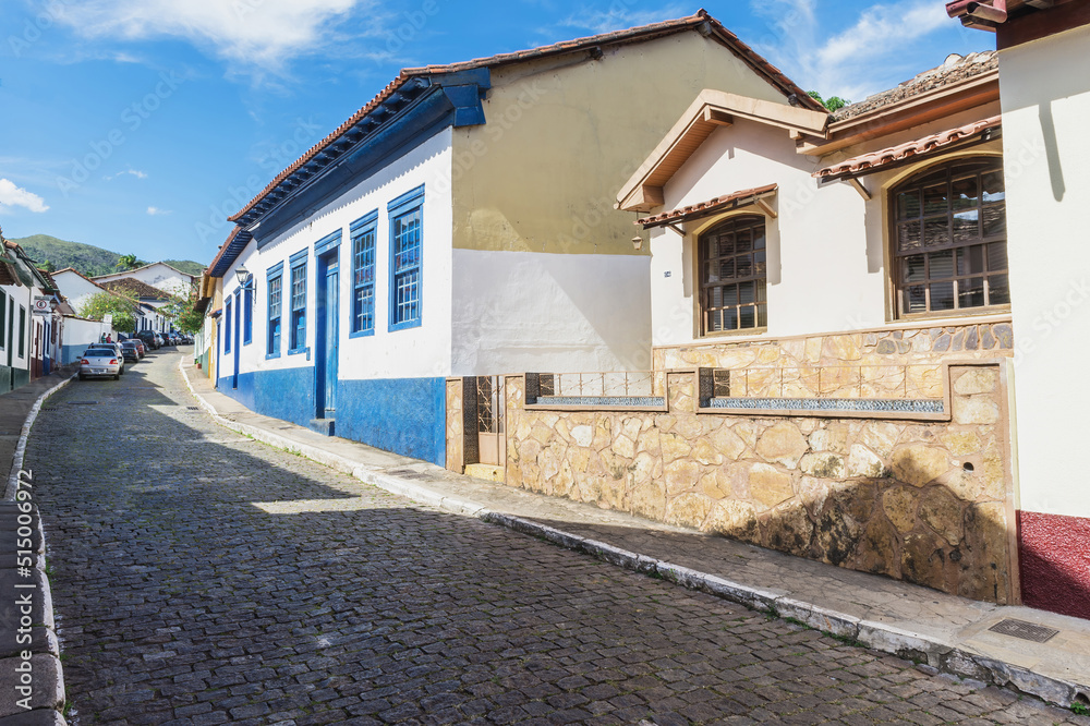Dom Pedro II Street, Sabara, Minas Gerais, Brazil Dom Pedro II Street, Sabara, Minas Gerais, Brazil