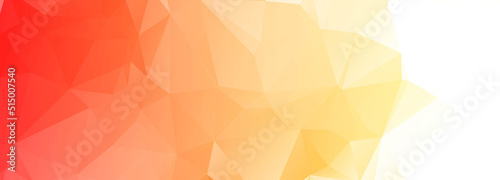 .Abstract low poly colorful shapes banner design