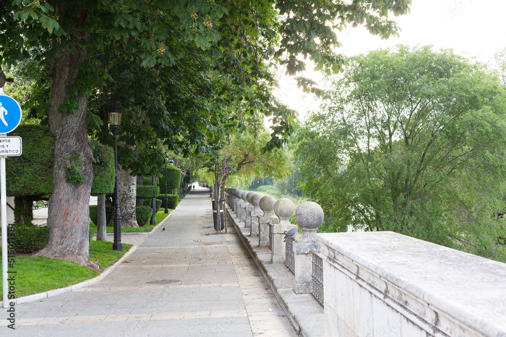 Streets of the city of Burgos, Castilla Leon, Spain