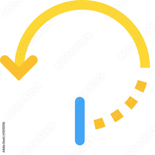 repeat flat icon