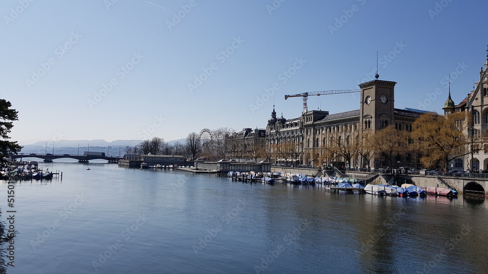 Ausblick auf den Zürichsee