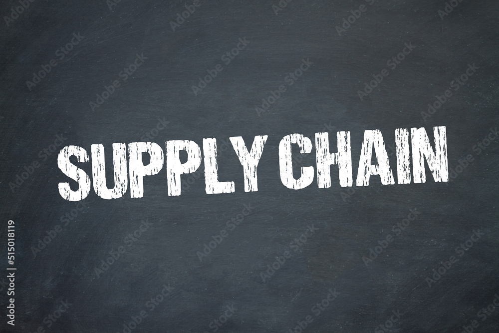 Obraz premium Supply Chain
