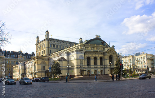 National Opera and Ballet Theater of Ukraine named after T.G. Shevchenko in Kyiv, Ukraine