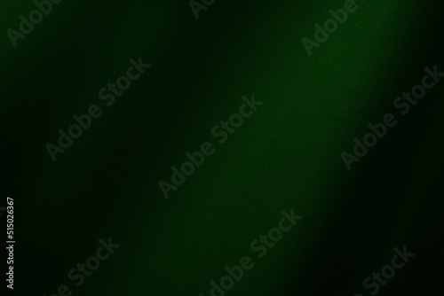 Black green abstract background with light lines. Dark emerald green elegant background with space for design.