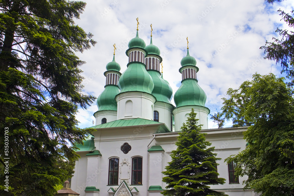 Kitaev Monastery of the Holy Trinity (Kitaevo) in Kyiv, Ukraine