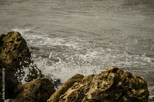 Fototapeta Naklejka Na Ścianę i Meble -  waves on the rocks