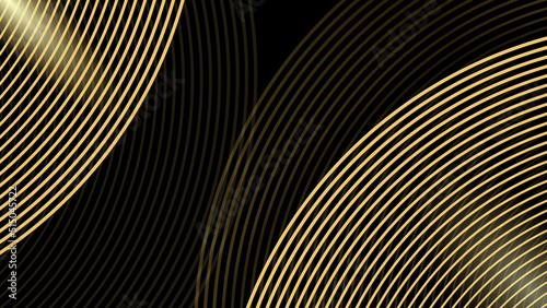 Elegant navy black gold background with overlap layer. Suit for business, corporate, institution, party, festive, seminar, and talks