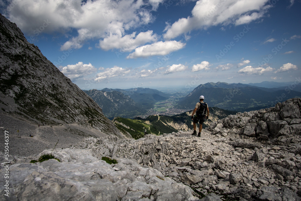 Fototapeta premium Wunderbare Berglandschaft in Bayern