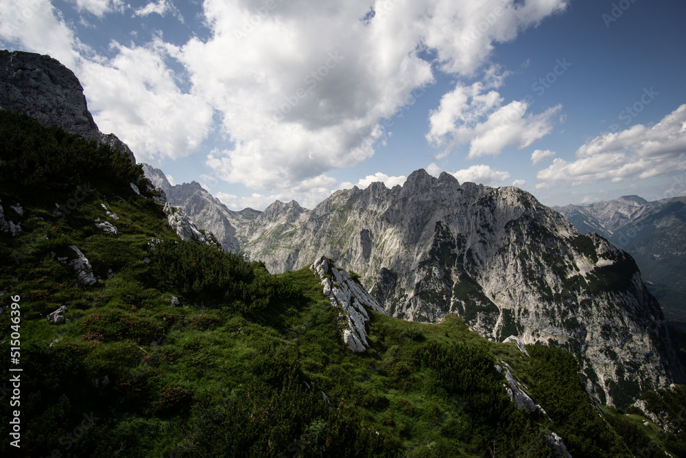 Wunderbare Berglandschaft in Bayern