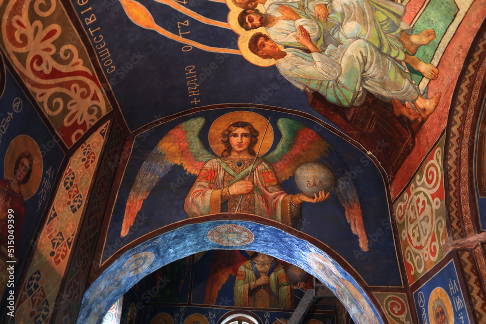 Interior of Kirillovskaya Church in Kyiv, Ukraine