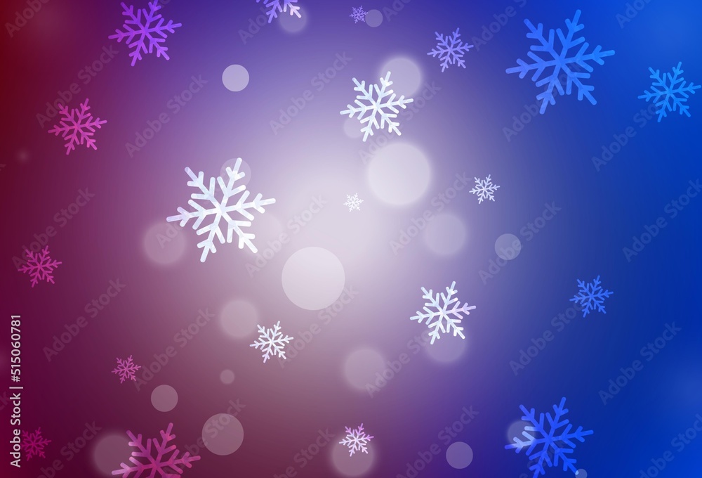 Dark Blue, Red vector background in Xmas style. Dark Blue, Red vector background in Xmas style.