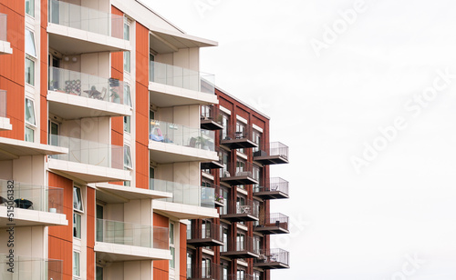 Riverscape Luxury new-build riverside apartments in Silvertown, Newham, London,  England, June 19, 2022
 photo