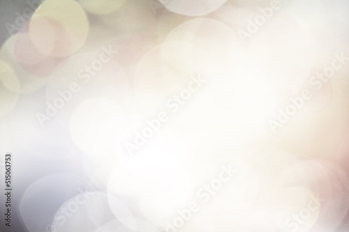 Abstract blur soft focus soft blinking light beige bokeh background.