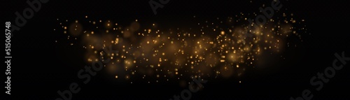 bokeh lights yellow sparkle, blur gold dust sparks