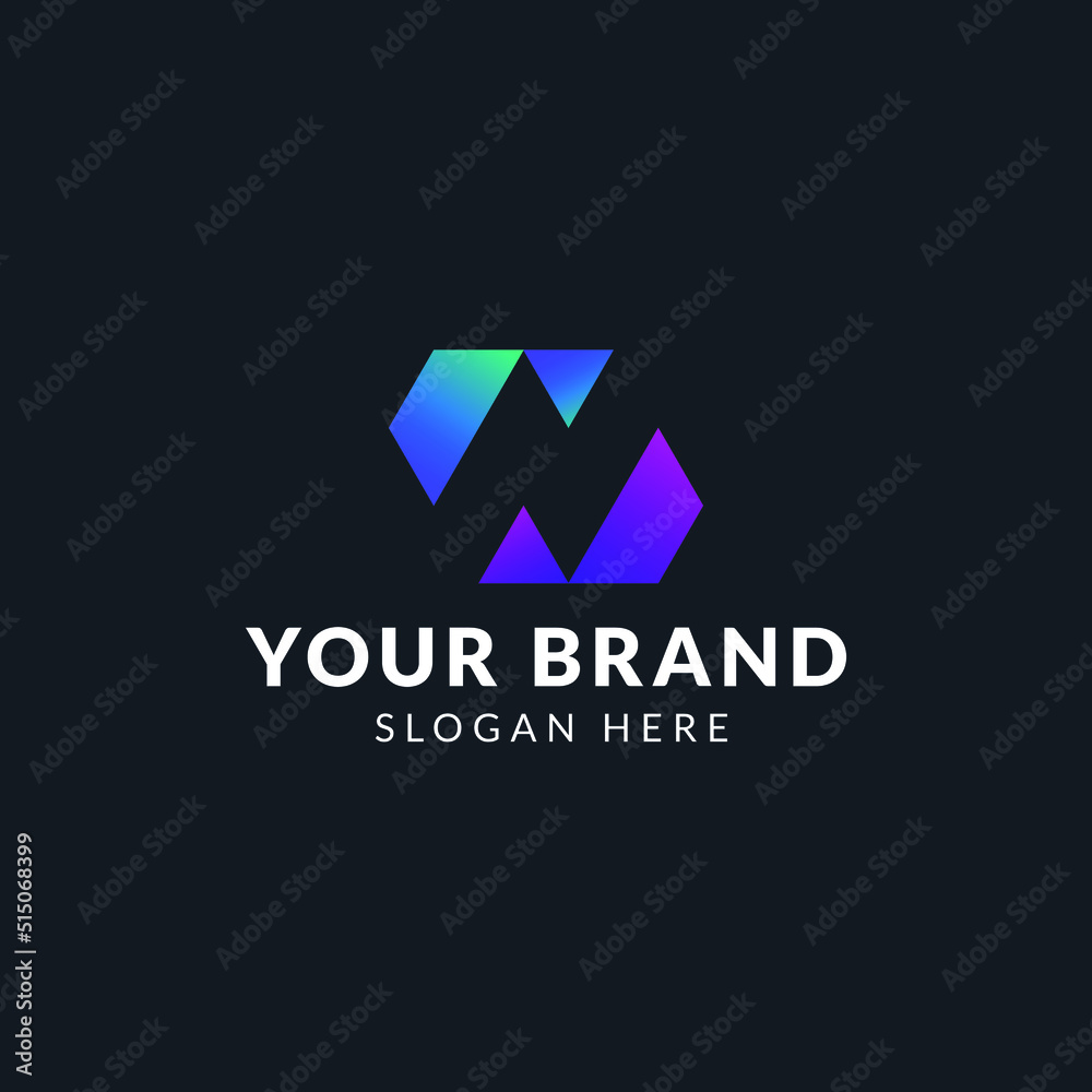 initials n logo. modern and creative branding ideas for business companies initials n logo. modern and creative branding ideas for business companies