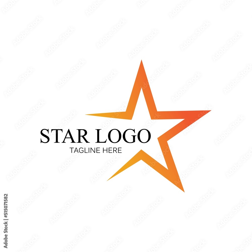 Star icon Template vector illustration design Star icon Template vector illustration design