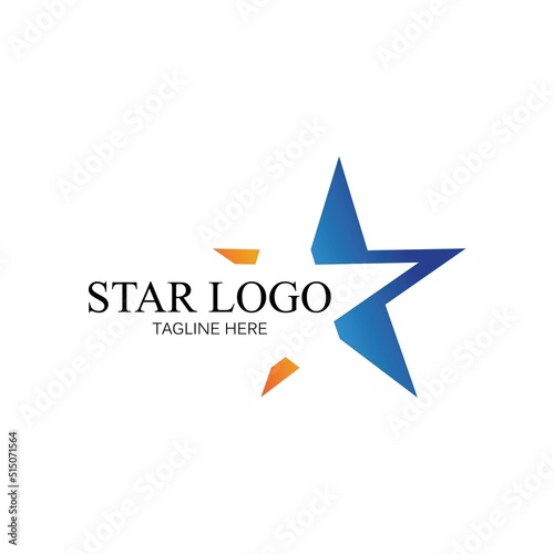 Free Download Star icon Template vector illustration design - GFXLoad
