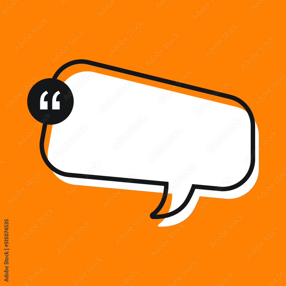 Fototapeta premium text box. bubble text. speech box. talk box