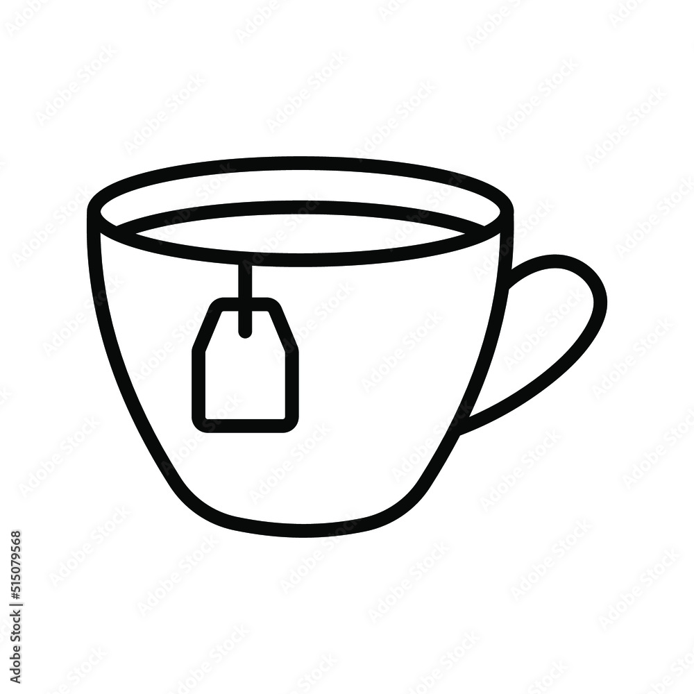 Tea icon. tea cup sign. vector illustration Tea icon. tea cup sign. vector illustration