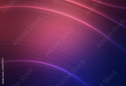 Dark Purple, Pink vector blurred pattern.