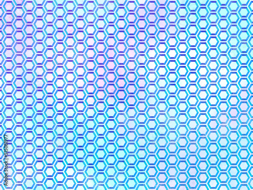 六角形 幾何学 背景素材 背景 壁紙 抽象的 グラデーション ハニカム構造 柄 模様 水彩 パターン