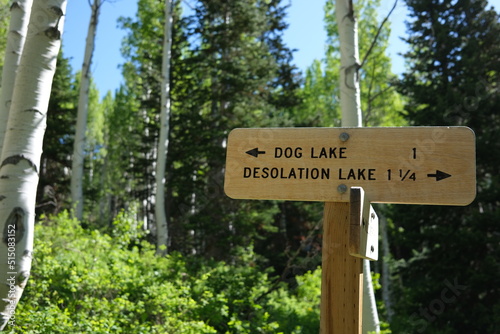 Hiking Sign